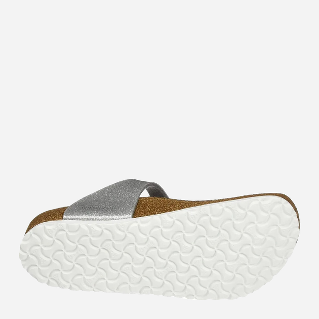 Klapki japonki dziecięce dla dziewczynki Birkenstock GIZEH Kids Birko-Flor Narrow 32 Szare (4052001665395) - obraz 5