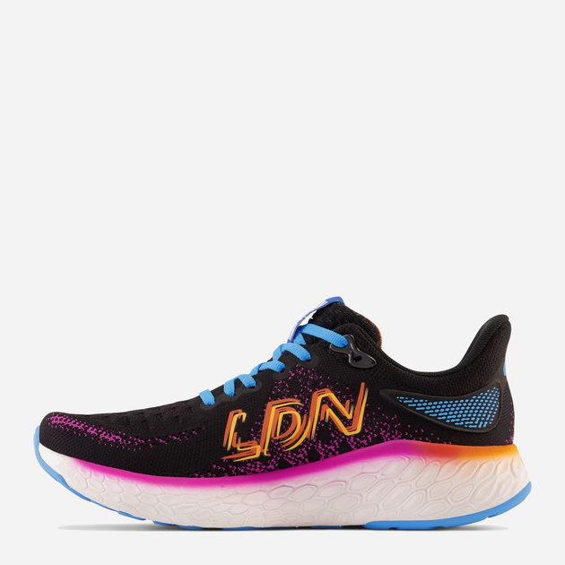 Чоловічі кросівки для бігу New Balance Fresh Foam 1080 v12 M1080L12 45 (11US) 29 см Чорний/Блакитний (196071232140) - зображення 3
