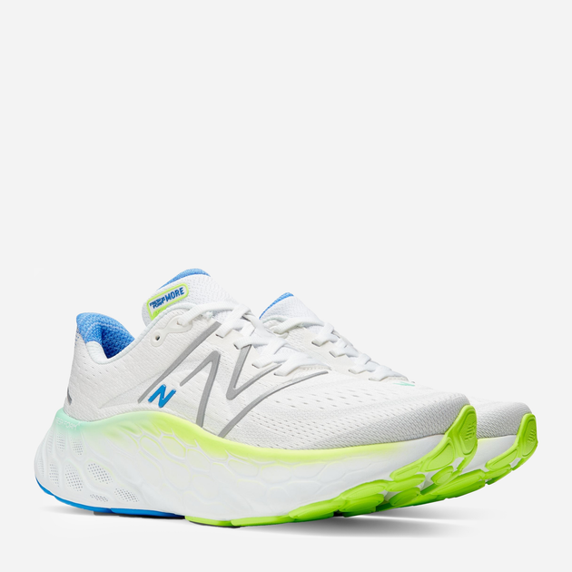 Жіночі кросівки для бігу New Balance Fresh Foam More v4 WMORWT4 37.5 (7US) 24 см Білі (196307433334) - зображення 2