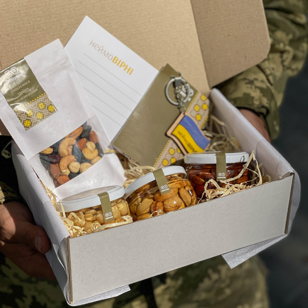 Подарунок чоловіку “Тактичний запас” HoneyTime на день ЗСУ, командиру ...