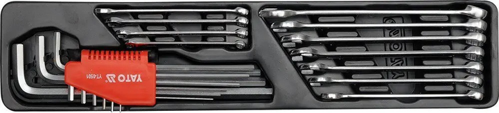 Ящик з інструментами YATO 63 предмети (YT-3895) - зображення 5