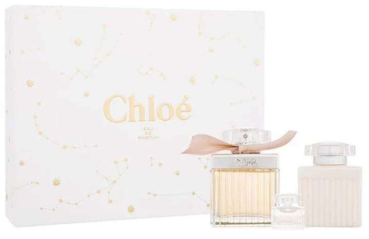 Набір для жінок Chloe Signature Парфумована вода 75 мл + бальзам для тіла 100 мл + парфумована вода мініатюрка 5 мл (3616304686801) - зображення 1