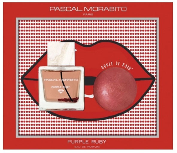 Zestaw damski Pascal Morabito Purple Ruby Woda perfumowana damska 100 ml + mydło 100 g (3760004323204) - obraz 1