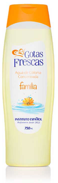 Woda kolońska damska Instituto Espanol Gotas Frescas Concentrée 750 ml (8411047149225) - obraz 1