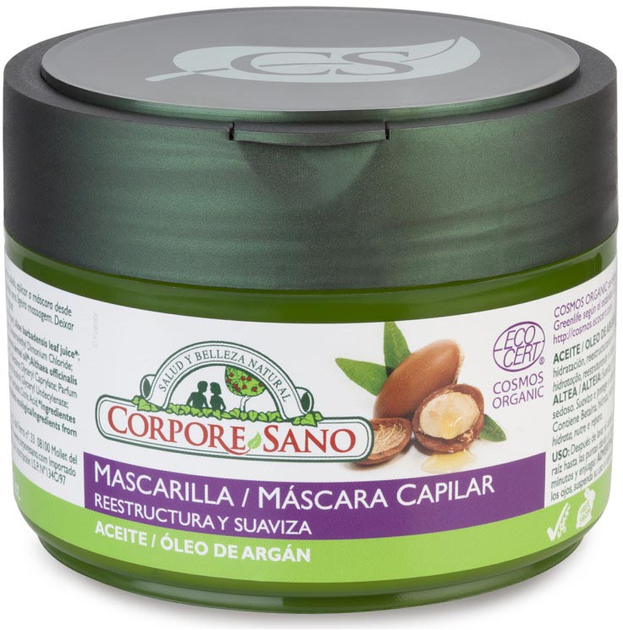 Maska do włosów Corpore Mascarilla Capilar Cosmos Organic odbudowująca 250 ml (8414002087136) - obraz 1