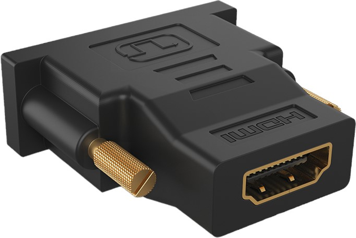 Adapter Icy Box DVI - HDMI Black (IB-AC552) - obraz 2