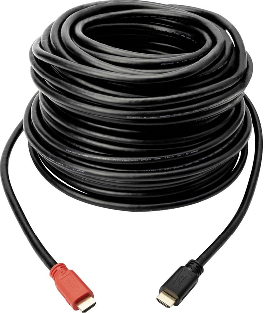 Kable Digitus HDMI 30 m Black (AK-330105-300-S) - obraz 1