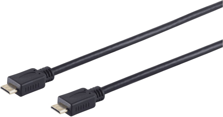 Kabel S-Conn HDMI 2 m Black (77472-E) - obraz 1