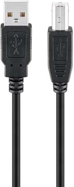 Kabel Goobay USB Type-A - USB Type-B 5 m Black (4040849689024) - obraz 1