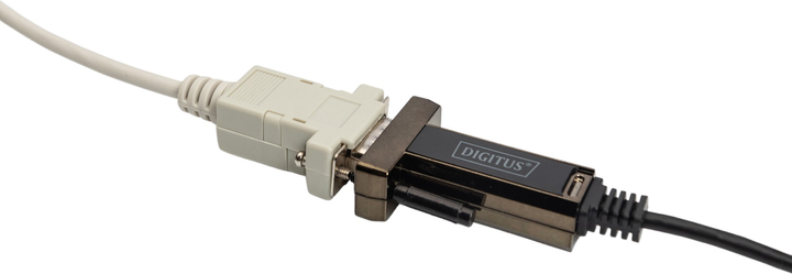 Адаптер Digitus USB Type-C – RS232 1 м Black (DA-70166) - зображення 2