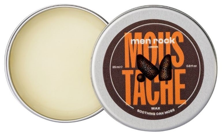 Віск для вусів Men Rock Soothing Moustache Wax kojący Oak Moss 25 мл (5060796560206) - зображення 1