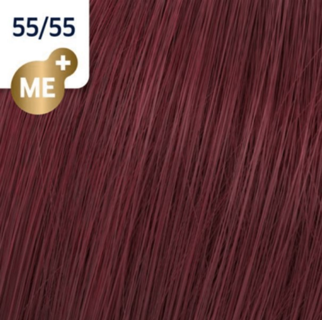 Фарба для волосся Wella Professionals Koleston Perfect Me+ Vibrant Reds 55/55 Intense Light Brown Intense Mahogany 60 мл (8005610655727) - зображення 2