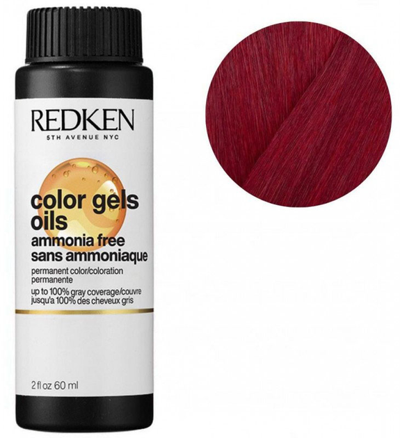 Farba do włosów Redken Color Gel Oils 6RR 3 x 60 ml (3474637107666) - obraz 1