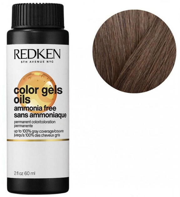 Фарба для волосся Redken Color Gel Oils 7NCH 3 x 60 мл (3474637107703) - зображення 1