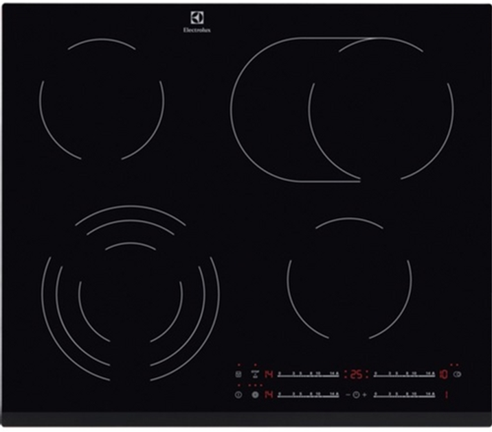 Варильна поверхня електрична Electrolux EHF6547FXK (EHF6547FXK) - зображення 1