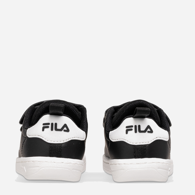 Sneakersy chłopięce na rzepy Fila Crosscourt 2 Nt Velcro Tdl FFK0113-83036 22 Czarne (8719477836310) - obraz 3