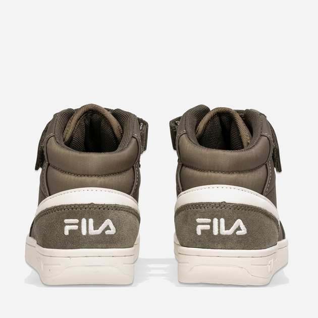 Черевики дитячі Fila Crew Velcro Mid Kids FFK0122-60017 32 Оливкові (8719477839366) - зображення 3