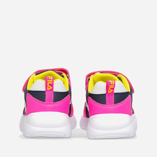 Sneakersy dziecięce dla dziewczynki na rzepy Fila Ventosa CB Velcro Kids FFK0163-13267 34 Wielokolorowe (8719477841949) - obraz 3