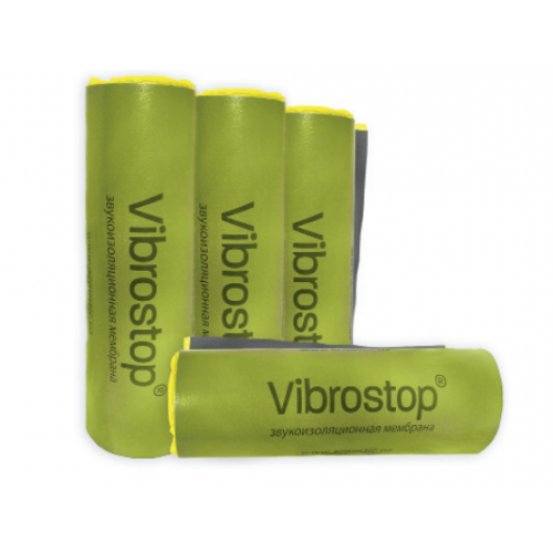 Звукоизоляционная мембрана Vibrostop для плавающих полов 5 мм. (1 рулон - 15 м. кв.) - Фото 1 Звукоизоляционная мембрана Vibrostop для плавающих полов 5 мм. (1 рулон - 15 м. кв.) - изображение 1