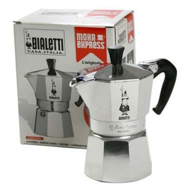 Kawiarka Bialetti Moka Express srebrna (8006363011662) - obraz 2