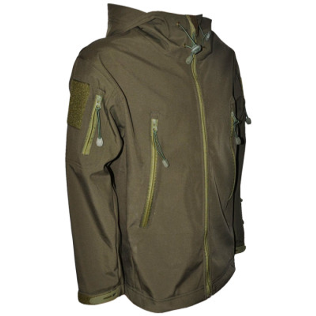 Куртка демісезонна Softshell Size L Olive - зображення 1