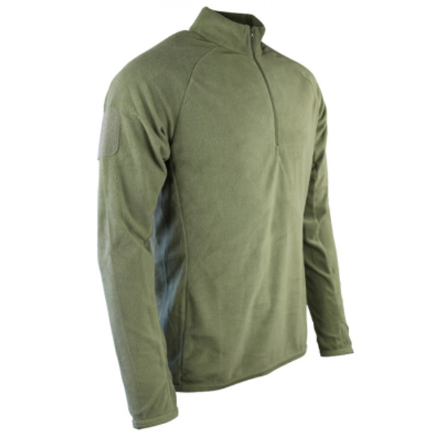 Кофта Kombat UK Alpha Mid-Layer Fleece Size XL Olive - изображение 2