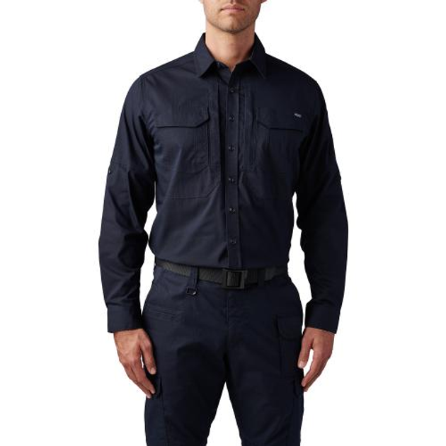 Сорочка Тактична 5.11 Tactical Abr Pro Long Sleeve Shirt, Dark Navy, Xl - зображення 1