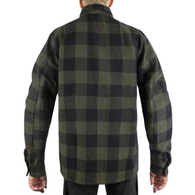 Рубашка Фланелева Sturm Mil-Tec Flannel Shirt, Black, Xl - зображення 2