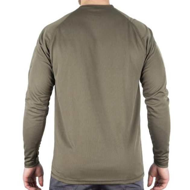 Футболка З Довгим Рукавом Швидковисихаюча Tactical Long Sleeve Shirt Quickdry, Olive, 3Xl - зображення 2