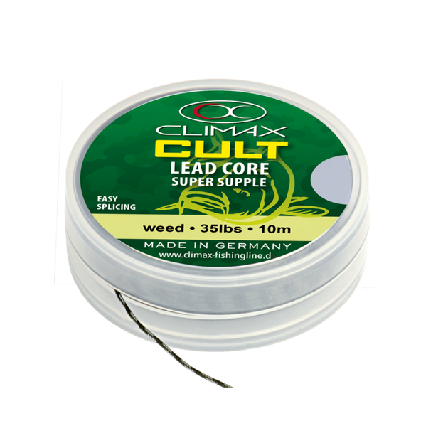 Ледкор Climax CULT Leadcore 10 m, 35 lbs, 15 kg, silt,19005 - Фото 1 Ледкор Climax CULT Leadcore 10 m, 35 lbs, 15 kg, silt,19005 - изображение 1