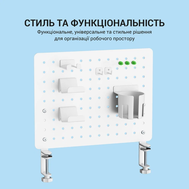 Настольный органайзер OfficePro DO780W White - Фото 9 Настольный органайзер OfficePro DO780W White - изображение 9