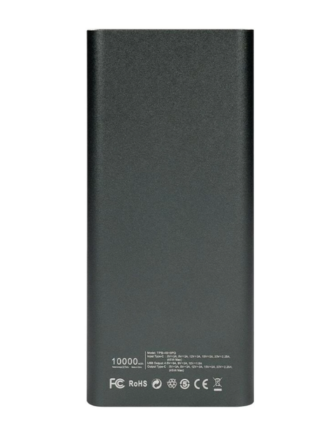 Повербанк 10000mAh Power Bank Trinix TPB-4510PD Grey 45W PPS - зображення 4