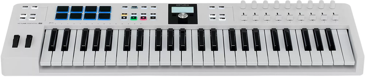 MIDI-клавиатура Arturia KeyLab Essential 49 MK3 White - Фото 2 MIDI-клавиатура Arturia KeyLab Essential 49 MK3 White - изображение 2