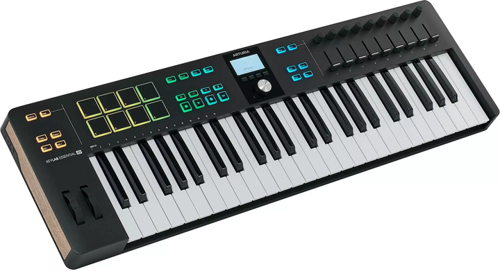MIDI-клавиатура Arturia KeyLab Essential 49 MK3 Black - Фото 4 MIDI-клавиатура Arturia KeyLab Essential 49 MK3 Black - изображение 4