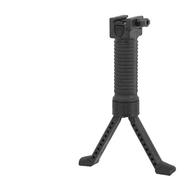 Руків'я перенесення вогню Big Dragon Vertical With Telescope Bipod Black - зображення 2