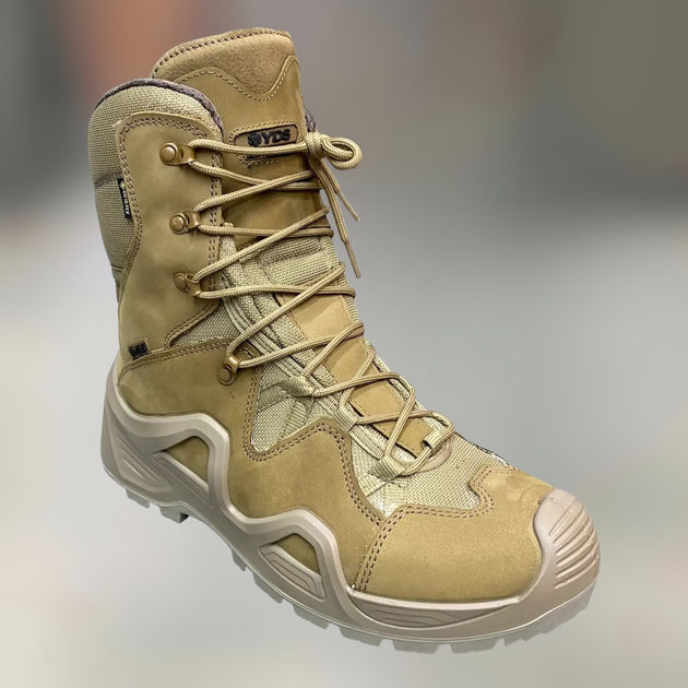 Берці тактичні водостійкі високі YDS ASTOR GTX, Gore-tex, 43 р., колір Койот, берці армійські тактичні - зображення 1