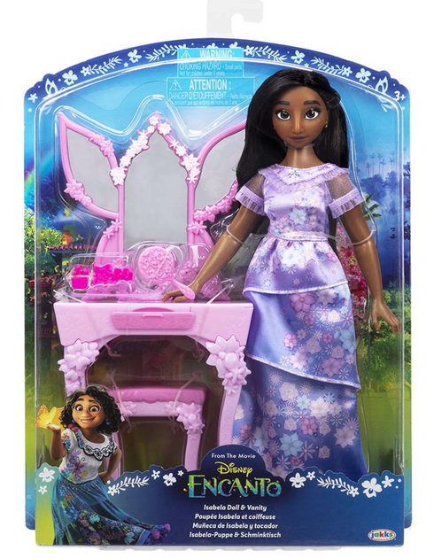 Lalka z akcesoriami Jakks Disney Encanto Isabela Muoti Doll & Flower Vanity 29 cm (0192995219632) - obraz 1