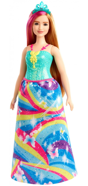 Lalka Mattel Barbie Dreamtopia Princess Rainbows & Blue Tiara 30 cm (0887961813043) - obraz 1