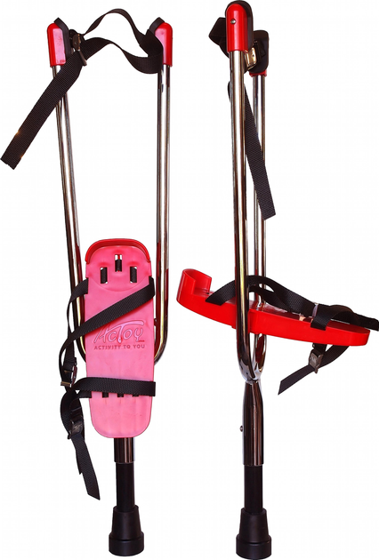 Szczudła dla dzieci Actoy Kid's Peg Stilts Red (5710807030005) - obraz 1