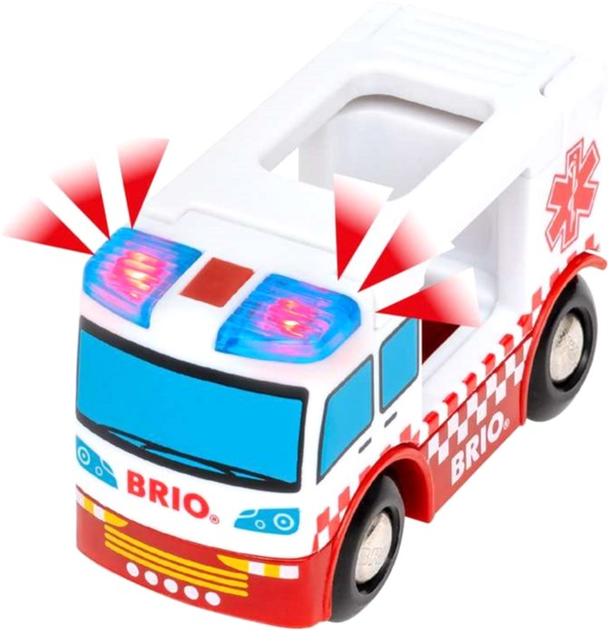 Ігровий набір Brio World Rescue Team Train (7312350360257) - зображення 5