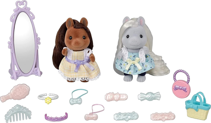 Zestaw do zabawy Epoch Sylvanian Families Pony Friends (5054131056509) - obraz 2