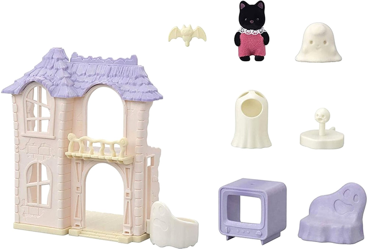 Ігровий набір Epoch Sylvanian Families Spooky Surprise House (5054131055427) - зображення 3
