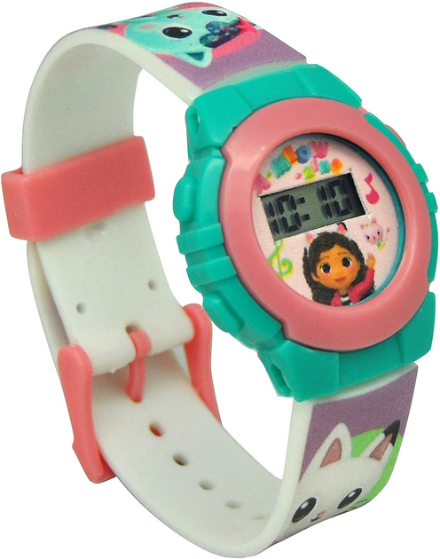 Cyfrowy zegarek na rękę Euromic Digital Watch Gabby's Dollhouse (8435507876728) - obraz 2