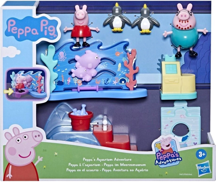 Zestaw do zabawy Hasbro Świnka Peppa Przygoda w oceanarium (5010993929733) - obraz 1