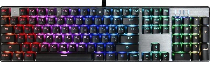 Клавіатура Motospeed CK104 Outemu Blue RGB Silver (mtck104cmb) - Фото 1 Клавіатура Motospeed CK104 Outemu Blue RGB Silver (mtck104cmb) - изображение 1
