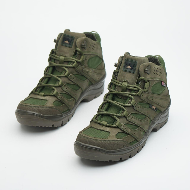 Ботинки тактические демисезонные кожаные PAV Style Lab Venom Tactical Boots 507 р.46 30,5см Хаки - изображение 2