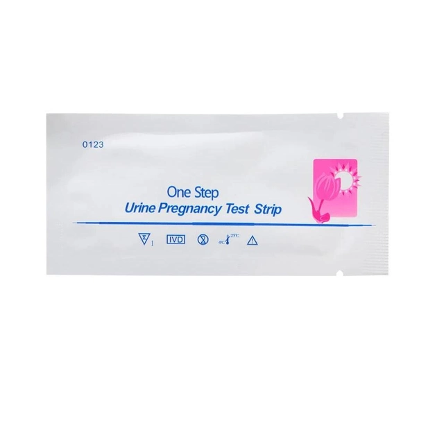 Ультрачувствительный тест-полоска для ранней диагностики беременности 5 шт. Белый - изображение 1