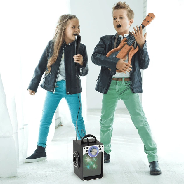 Караоке-пристрій Liniex Stars Disco Sing Along (5713396301358) - зображення 4