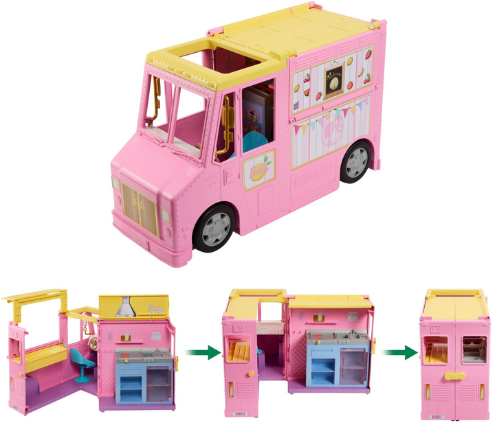 Zestaw do zabawy Barbie Lemonade Truck (0194735162444) - obraz 3