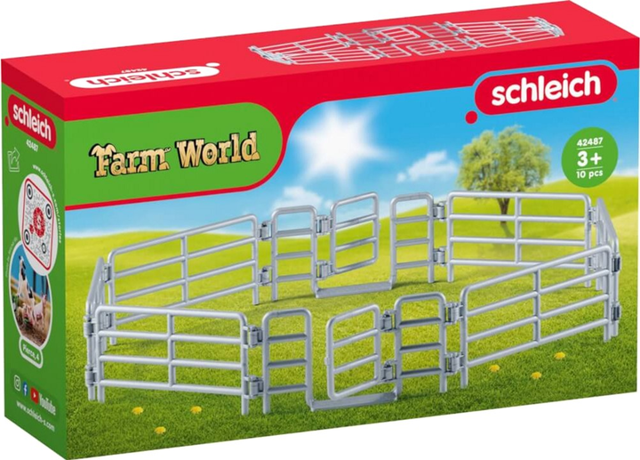Zestaw do zabawy Schleich Farm World Corral Fence (4059433573021) - obraz 1